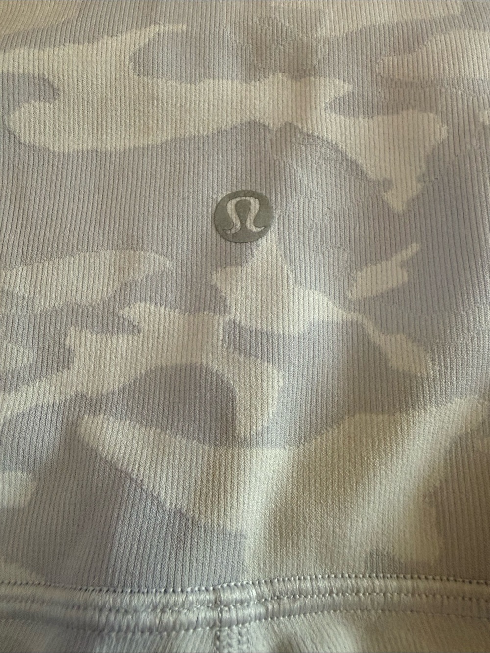 Lululemon Wunder Under High-Rise Crop 23” Scallop Incognito Camo Leggings Size 8 - Picture 5 of 6